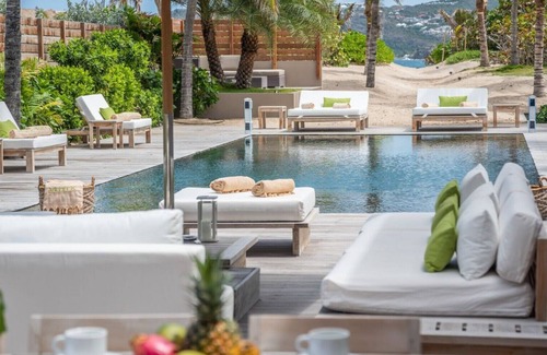 Anse des Cayes Villa | luxury 4 bedroom villa on the coral beach of Anse des Cayes in St Barths