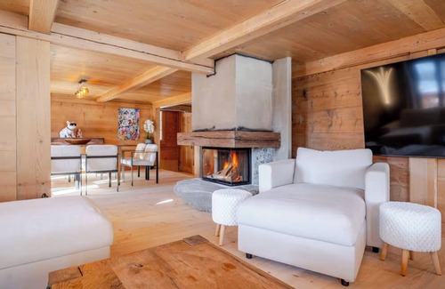 Chateau-d'Oex Ski Chalet | Luxury 5 Bedroom panoramic Chalet - Near Gstaad