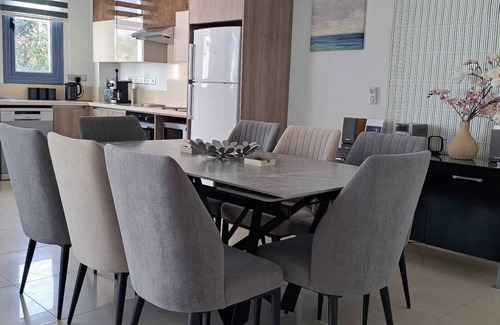 Ayia Thekla Villa | Luxury 5 bedroomed beach-front villa with amazing unobstructed sea views!