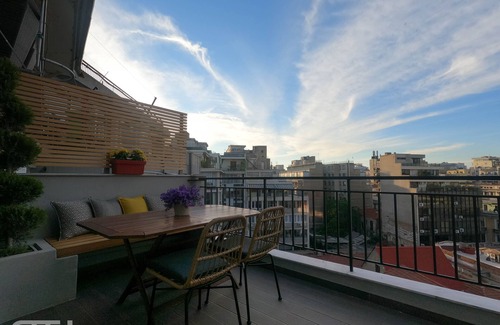 Thessaloniki City Centre Apartment | Luxury 80m2 apartment with balcony downtown Thessaloniki