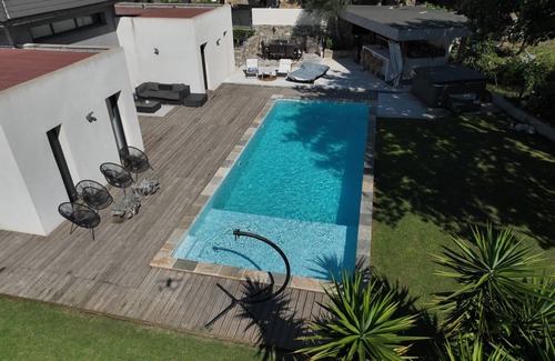 Barbaggio House | Luxury architect villa, car and boat 5km from St Florent