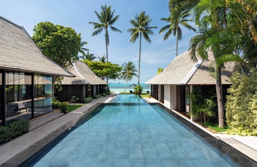Koh Samui House | Luxury Beach Front Villa Akatsuki lth8