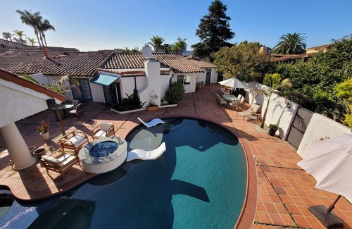 Santa Barbara House | Luxury Beach Mediterranean Villa, Pool/Spa, 6 Bed/6 Bath, Private Beach Access