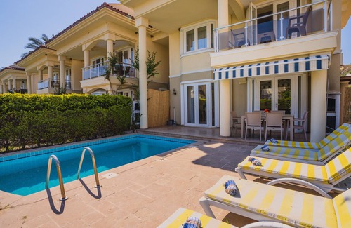 Fethiye City Center Villa | Luxury, beachfront Villa with all new white goods, furnitures and private pool