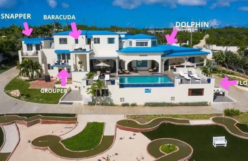 Blowing Point Villa | Luxury Beachfront Suite with Infinity Pool, Spa, Gym, Sauna, Mini Golf