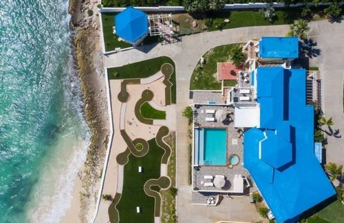 Blowing Point Villa | Luxury Beachfront Suite with Infinity Pool, Spa, Gym, Sauna, Mini Golf