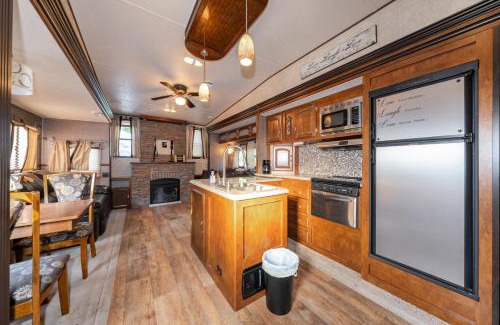 Miller Beach House | Luxury Camper in Dunes Grill Fire Pit