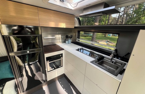 Luetow House | Luxury caravan 5 with whirlpool directly on the Achterwasser -holiday homes island Usedom