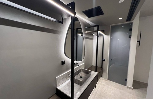 Agios Vasileios Villa | Luxury CaveStyle Smart Feature Villa Ikelos, Mountain View in Neromai Residence