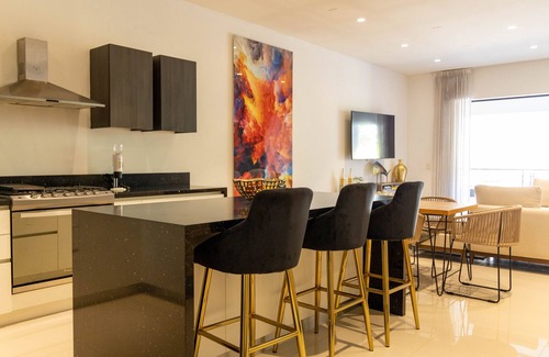 Colonia El Progreso Condo | Luxury Condo in Gated Community with Resort Amenities minutes from the Marina