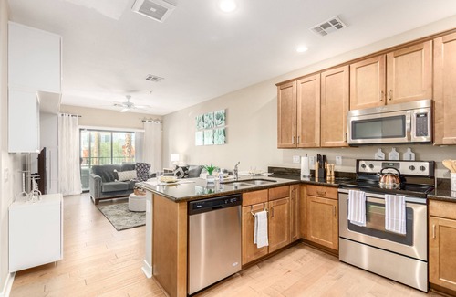 Ocotillo Condo | Luxury Condo in Ocotillo! Pool, Gym, Spa! Walk to All!