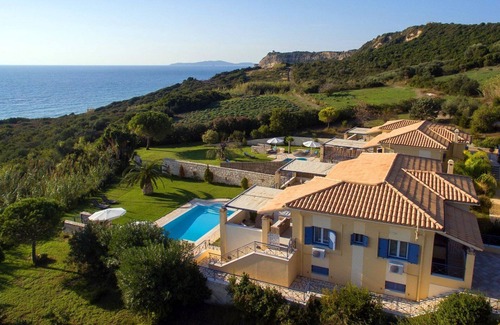 Arillas Villa | Luxury Corfu Villa | 3 Bedroom Villa Panorama| Sea View | Private Pool | Arillas