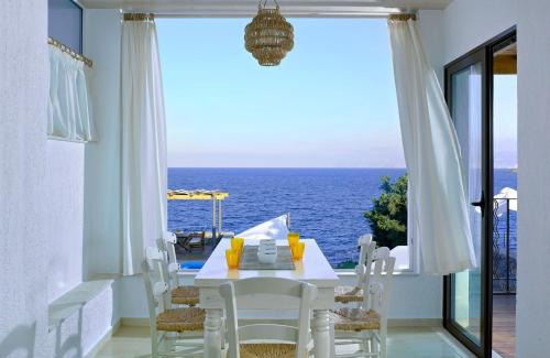 Agios Nikolaos Villa | Luxury Crete Villa Sea View Villa Private Pool Ocean Front 3 Bdr Nikolaos