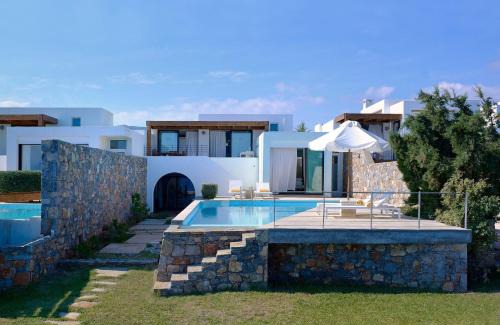 Agios Nikolaos Villa | Luxury Crete Villa Sea View Villa Private Pool Ocean Front 3 Bdr Nikolaos