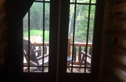 Republic Cabin | Luxury Custom Built Log Cabin with indoor pool and spa on Lake Michigamme