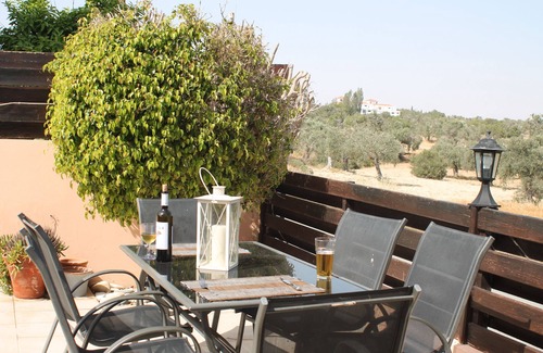 Mazotos Villa | Luxury Detached Villa Private Secluded Pool Views Over Fields And An Olive Grove