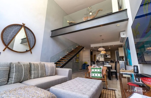 Zazil-ha Condo | Luxury Duplex Modern condo just Updated! New Ixina Kitchen!