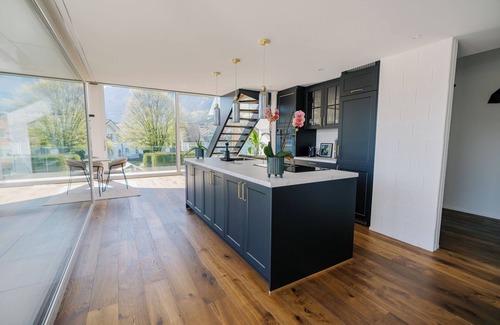Ruthi Apartment | Luxury Escape in the Swiss Alps: Designer Apartment with Breathtaking Views