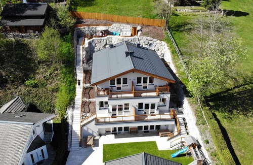 Lengdorf Apartment | Luxury family holiday home, private sauna and Jacuzzi terrace with great views