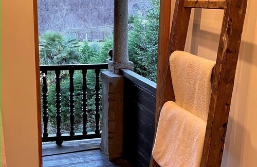 Ornavasso Ski Chalet | Luxury five * restored Swiss chalet, air conditioned, hidden above Lago Maggoire