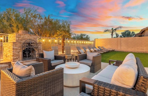 Desert View Village House | Luxury Golf Course Home | Pool, Views & 7 Bedrooms