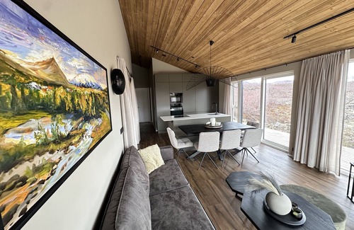 Husafell Ski Chalet | Luxury Holiday Home in Húsafell in West Iceland