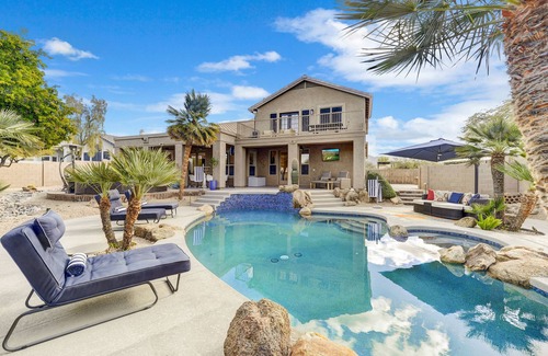 North Scottsdale House | Luxury Home With Resort Style Backyard with Heated Pool/Spa High End Amenities