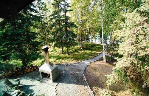 Soldotna House | LUXURY Kenai River Estate with Private Fishing Dock located ON the KENAI River!
