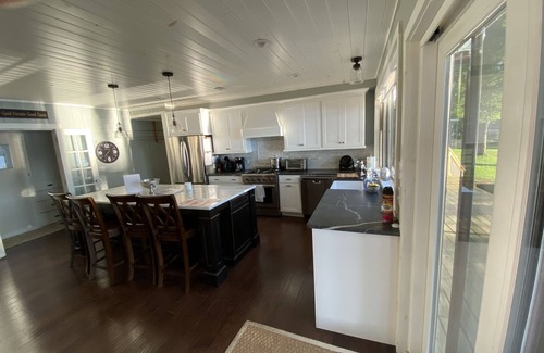 Honeoye House | Luxury Lakefront Home with Pool, Hot Tub, and Sauna!