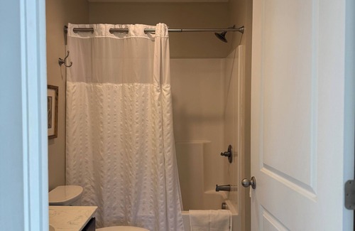 Elizabethtown Resort | Luxury Lodging, Lakefront View ,King Bed w/Private Bath, Private Patio.