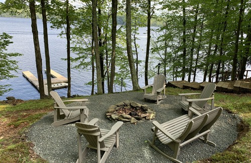 Wallenpaupauk Lake Estates House | Luxury Log Home On The BIG Lake