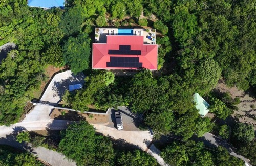 Great Cruz Bay Villa | Luxury Matching King Ensuite with heated private pool