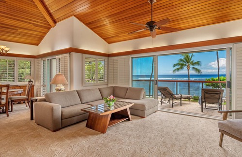 Historic Lahaina Front Street Condo | Luxury Maui Paradise right on the beach, Puunoa Beach Estate #201