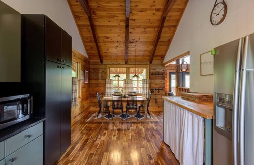Hurdle Mills Cabin | Luxury Modern A-Frame Lodge on 25 Acres Lakeside Retreat & Hot Tub Oasis