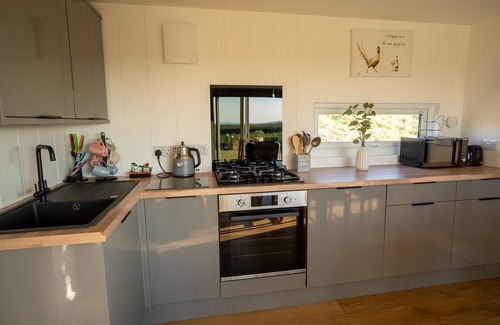 Newton Stewart Apartment | Luxury Modern Container Cabin With Hot Tub