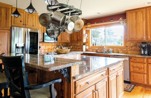 Estes Park House | Luxury Mountain Home on World Class Golf Course!