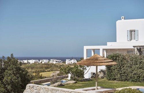 Agios Prokopios Villa | Luxury Naxos Villas | Elegant Villa | Air Conditioning | Private Pool | 4.