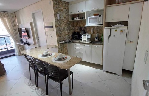 Meireles Apartment | LUXURY on Landscape-APT. EQUIPPED, TV CABLE, WI-FI. ACADEMY, SWIMMING POOLS, SAUNA
