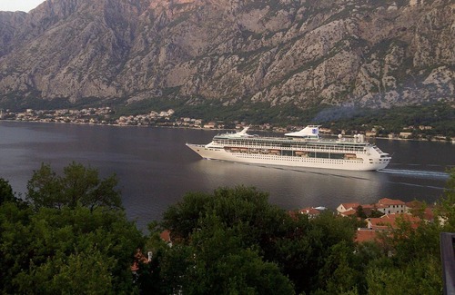Prcanj Apartment | Luxury penthouse apartment, sea views, shared pool, aircon, nr Kotor