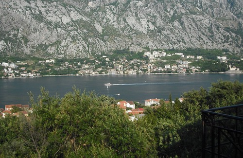 Prcanj Apartment | Luxury penthouse apartment, sea views, shared pool, aircon, nr Kotor