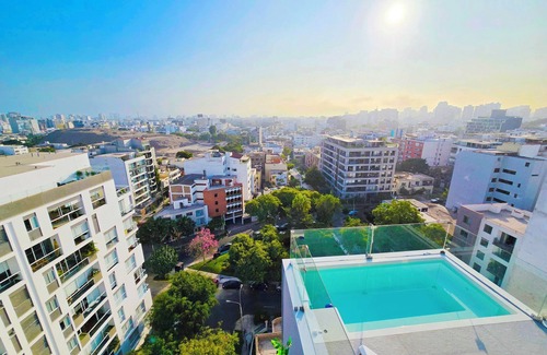 Chacarilla-Santa Cruz Apartment | Luxury Penthouse private jacuzzi Miraflores Lima