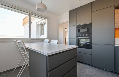 Sevres Apartment | Luxury Penthouse with Eiffel Tower Views, Minutes from the Palace of Versailles