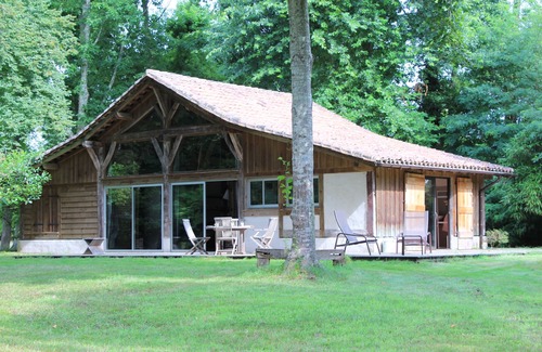 Messanges House | Luxury reconverted barn house classified * with charm and character and large picture windows in the middle of a huge wooded park near the ocean