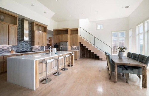 Tulsa County House | Luxury Riverside Home with Theatre