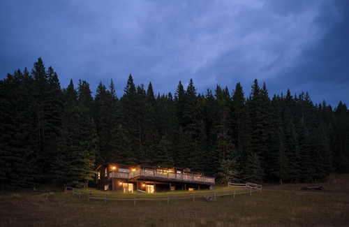 Division No. 3 House | Luxury Rocky Mountain Retreat w/Heated Pool & Trails on 3,000 Private Acres