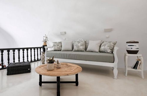 Exo Gonia Villa | Luxury Santorini Suite | Grand Suite | 2 Bedrooms | Terrace with Stunning Sea.