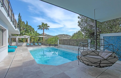 Port d'Andraitx Villa | Luxury secluded Villa, sea view, uniquely located 3 min walk to Port & harbour