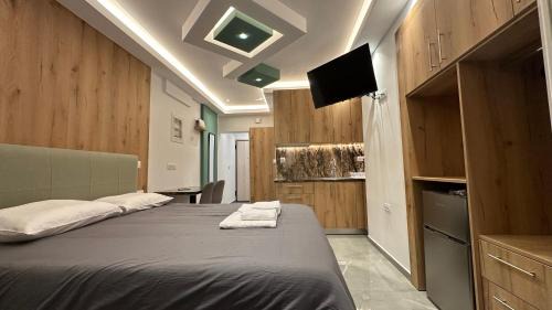 Agios Panteleimonas Apartment | Luxury Semi Basement Apartment with Terrace