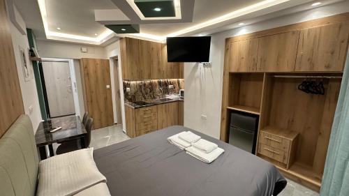 Agios Panteleimonas Apartment | Luxury Semi Basement Apartment with Terrace