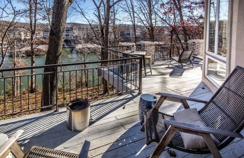 Osage Beach House | Luxury State Park Getaway with Lake Access and Dock & Gym